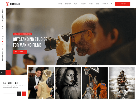 Film Maker Lite WordPress Theme