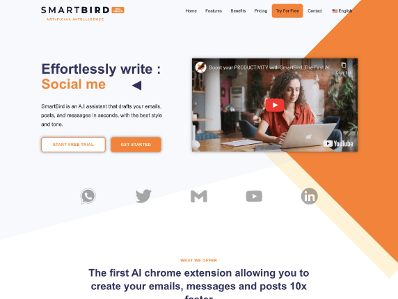 Smartbird AI based content creator