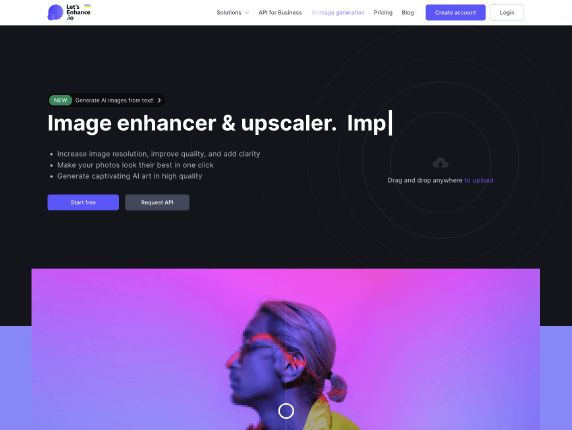 Letsenhance AI Generate AI Images From Text