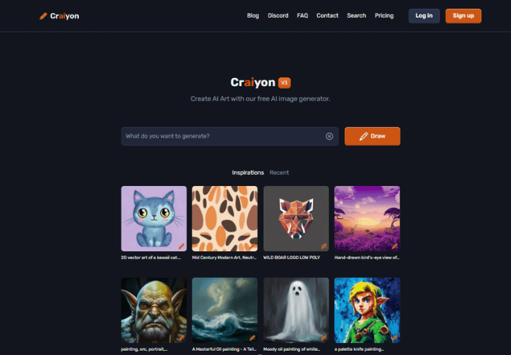 Craiyon Free AI Image Generator