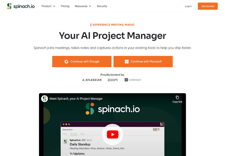 Spinach - AI Project Manager