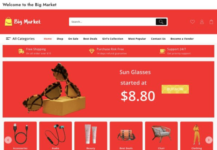 Bigmarket WordPress Theme