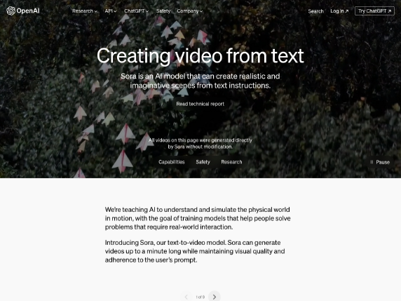 Sora OpneAi