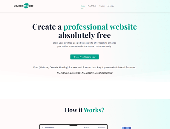 Launchmysite Online Business Site Creation