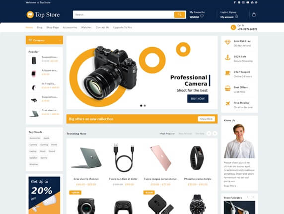 Top Store Free WordPress Theme