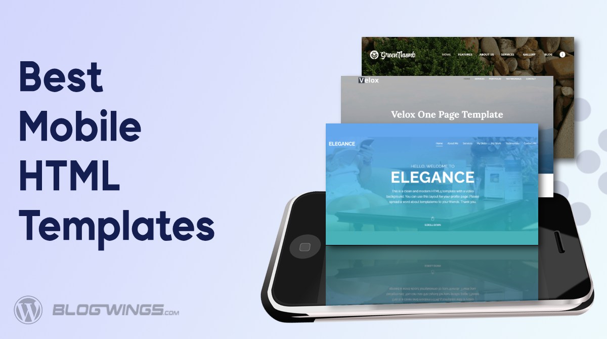 Best Mobile HTML Templates 2024