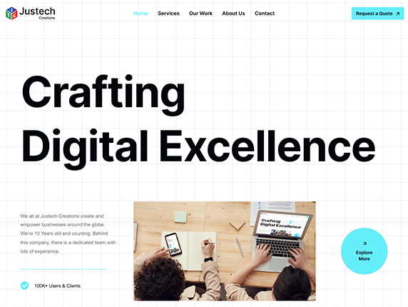 Justech Creations Digital Marketing Agency