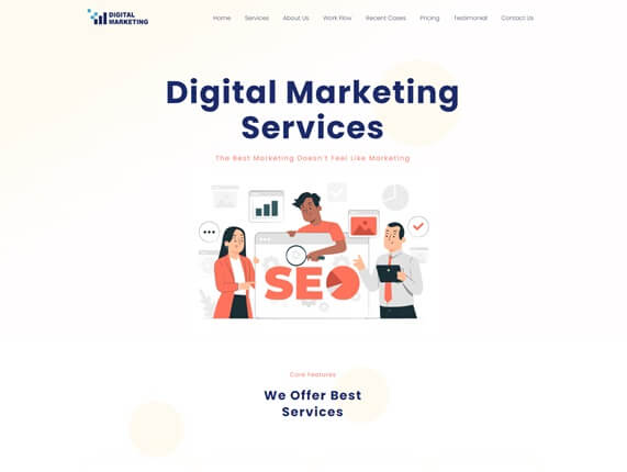 Marketing Agencies WordPress Theme