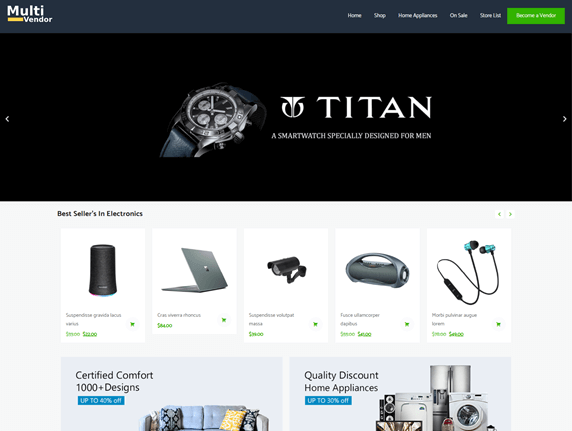 Best Multivendor WordPress Themes for Website