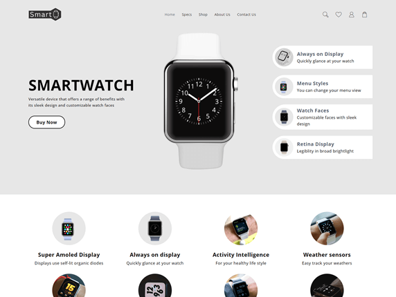 Best WordPress Theme for Smart Watch Websites