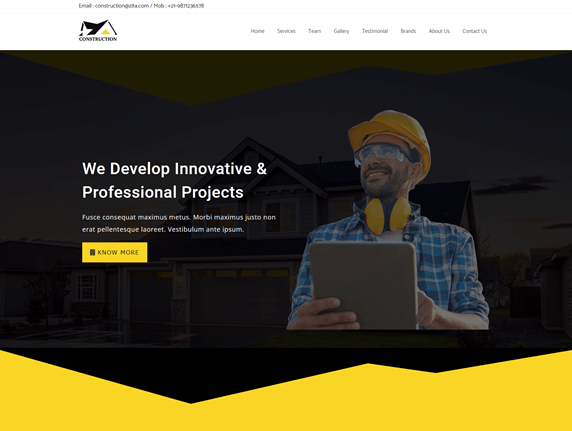 Best Construction WordPress Theme